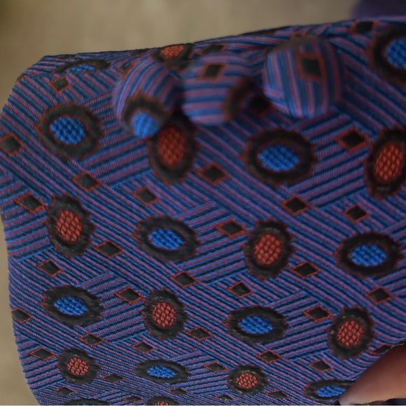 Hebe Studio
Jacquard Smoking Jacket Size:44 Color: royal blue - Picture 4 of 8